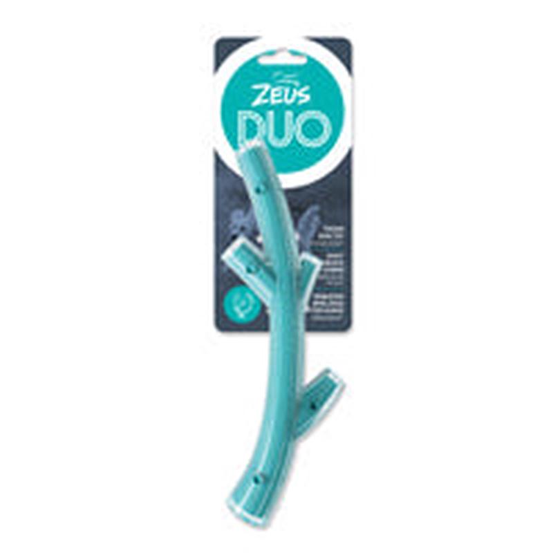 Zeus Duo Stick - Chicken Scent - Turquoise - 23 cm (9 in)