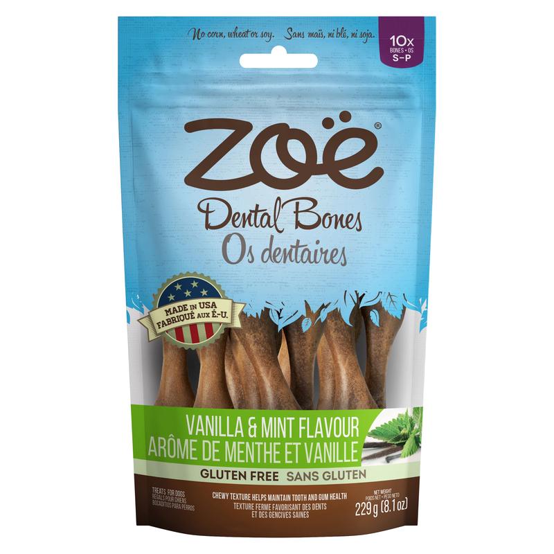 Zo Dental Bones - Vanilla and Mint Flavour - Small - 229 g (8.1 oz)
