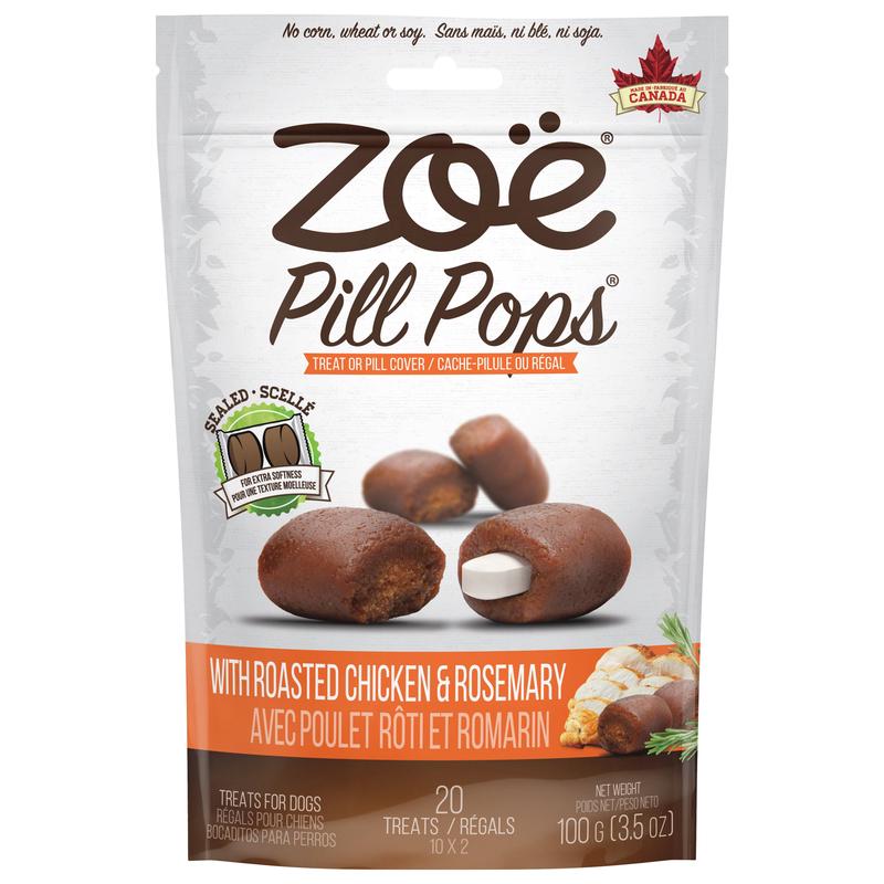 Zo Pill Pops - Roasted Chicken with Rosemary - 100 g (3.5 oz)