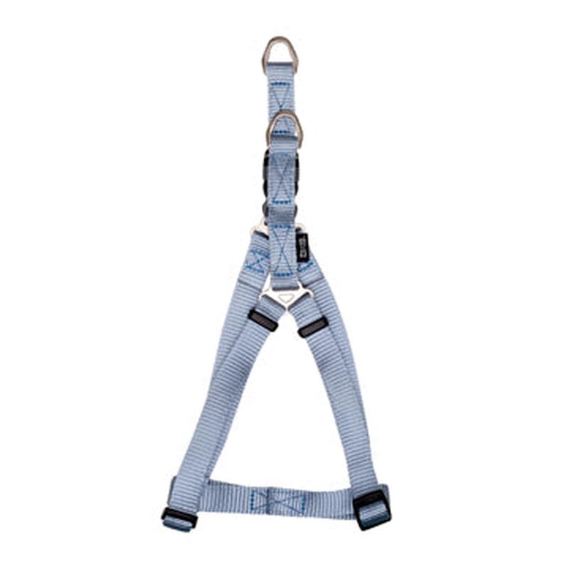 Zeus Nylon Step-In Dog Harness - Baby Blue - Small - 1 cm x 33 cm-45 cm (3-8in x 13in-18in)