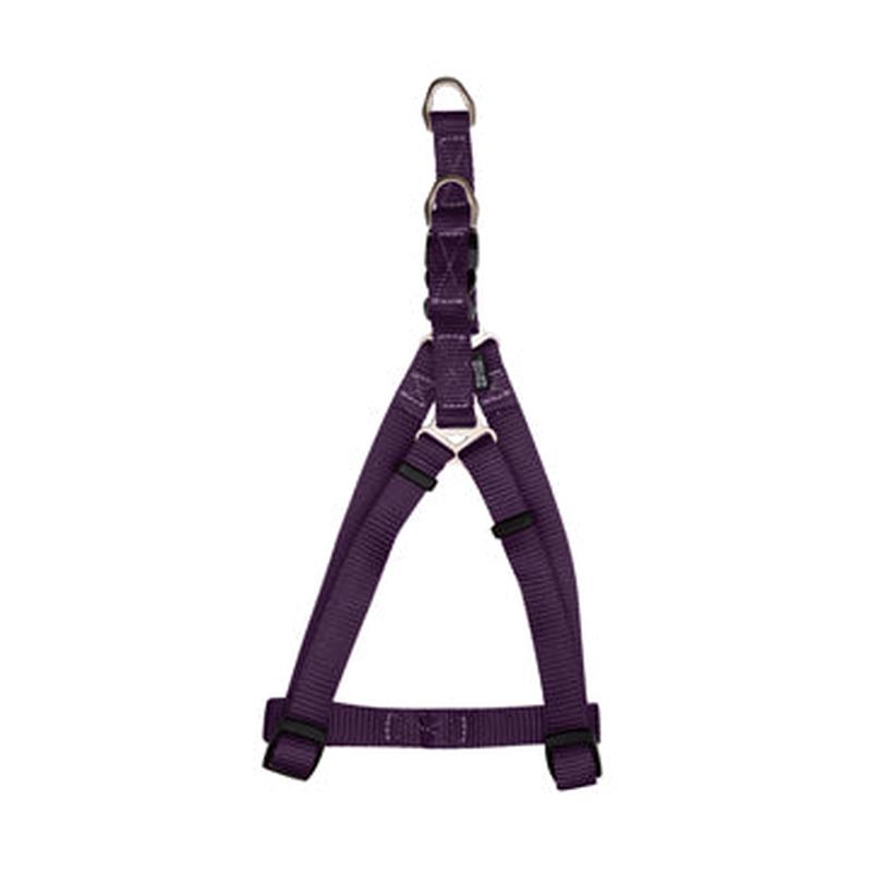 Zeus Nylon Step-In Dog Harness - Royal Purple - Medium - 1.5 cm x 44 cm-55 cm (1-2in x 17in-22in)