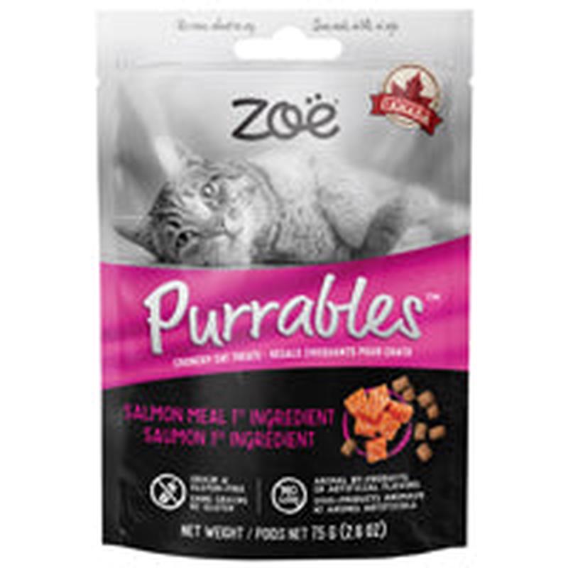Zo Purrables Cat Treats - Salmon - 75 g (2.6 oz)