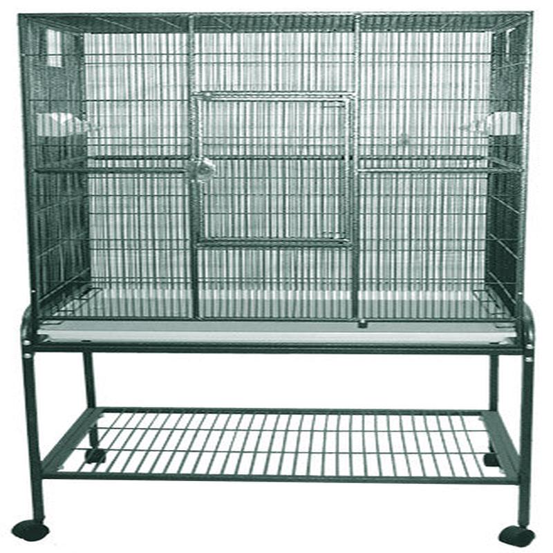 13221 Green - 32"x21"x63" Flight Cage & Stand