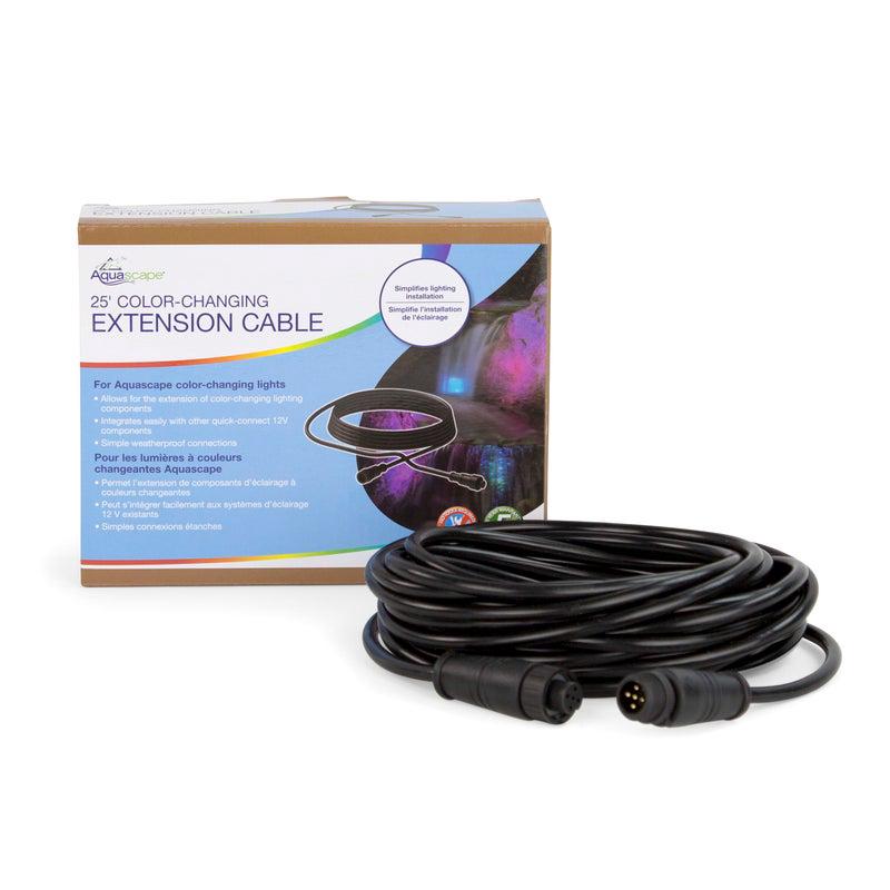 25' Color-Changing Light Extension Cable