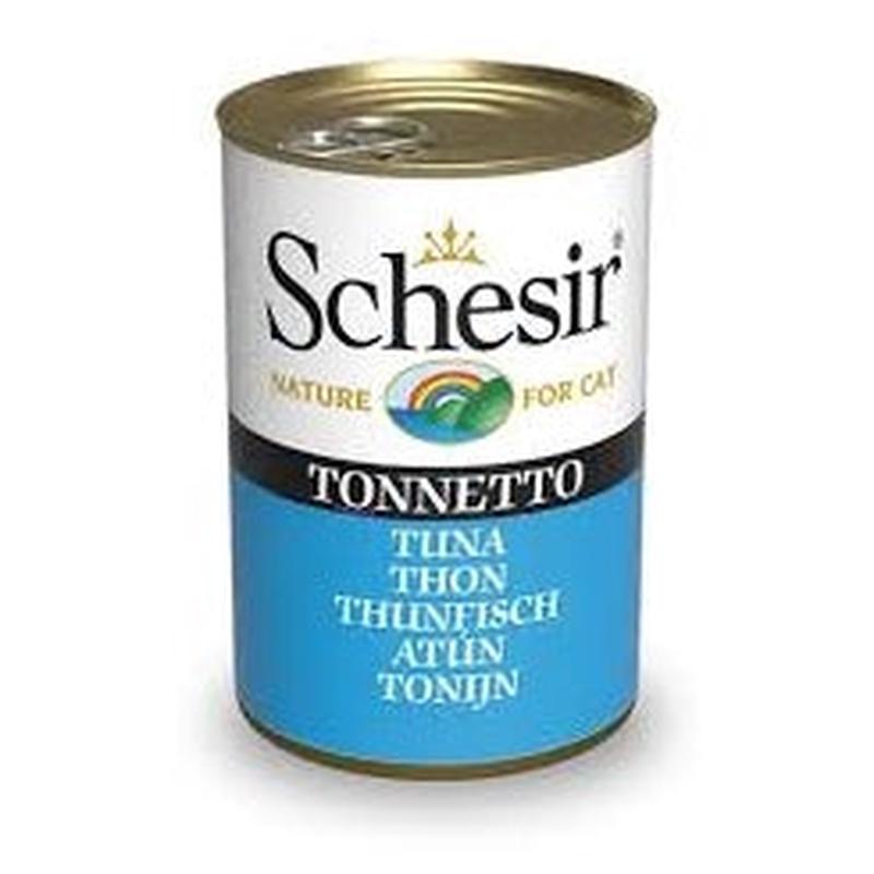Schesir Cat Tuna in Jelly Tin 140gr