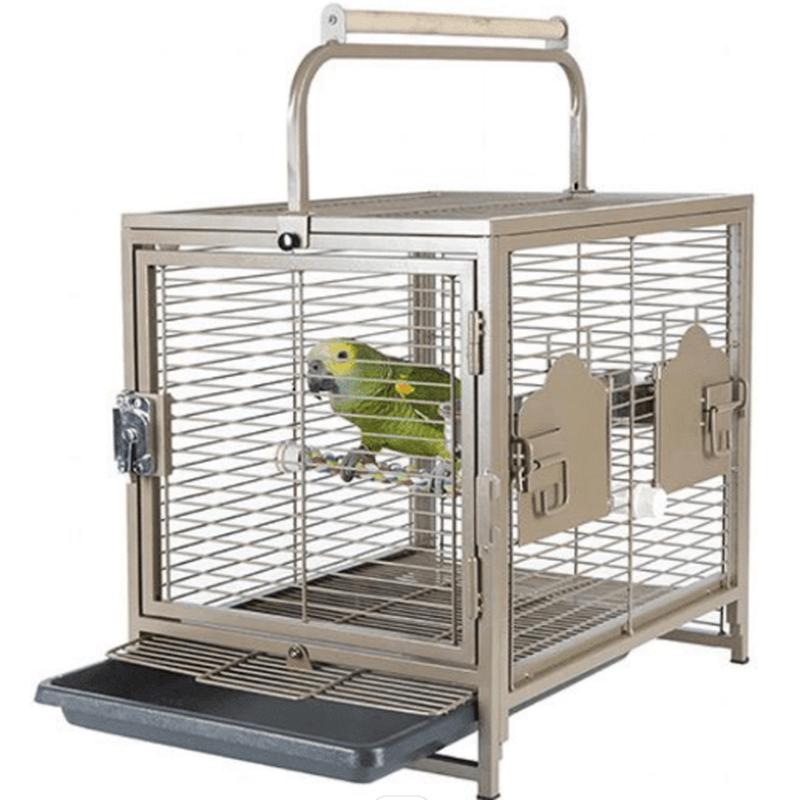 Parrot Travel Cage Antique Black 48x38x69cm