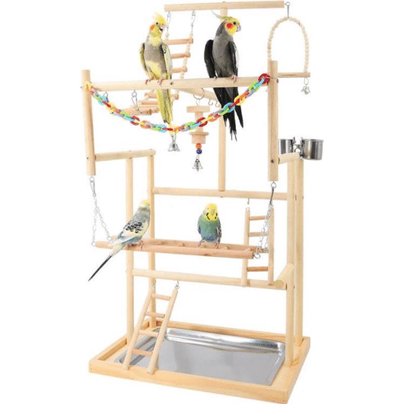 Wooden Parakeet LunaPark 48x33.5x94.5cm
