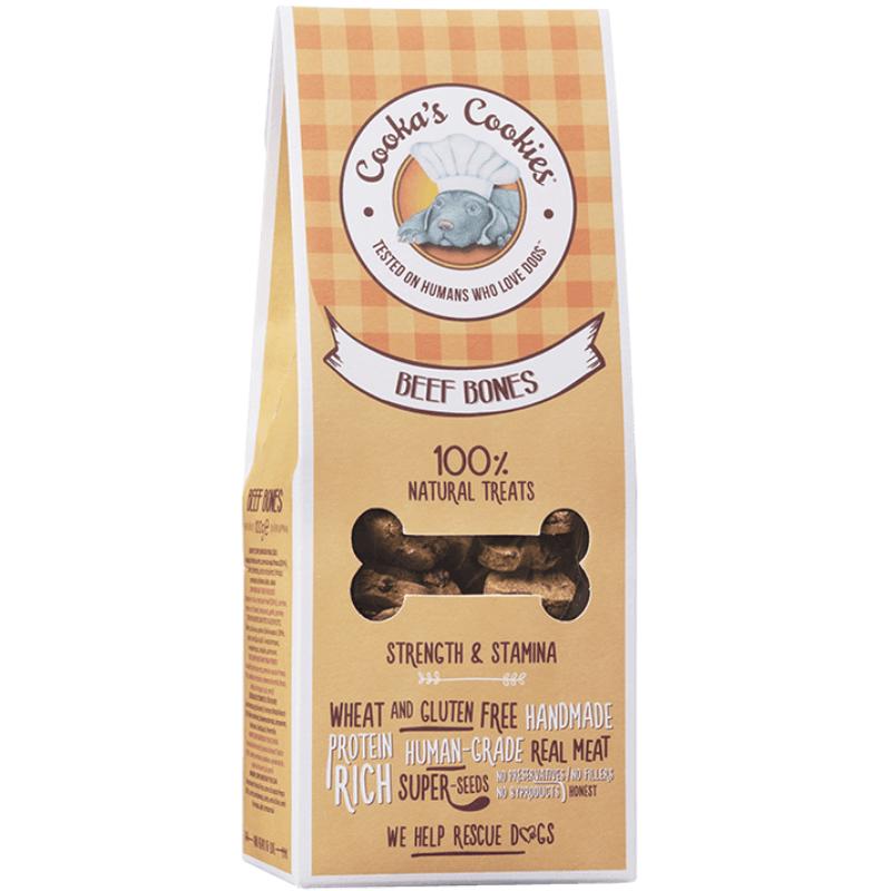 Cookas Cookies Beef Bones 100gr