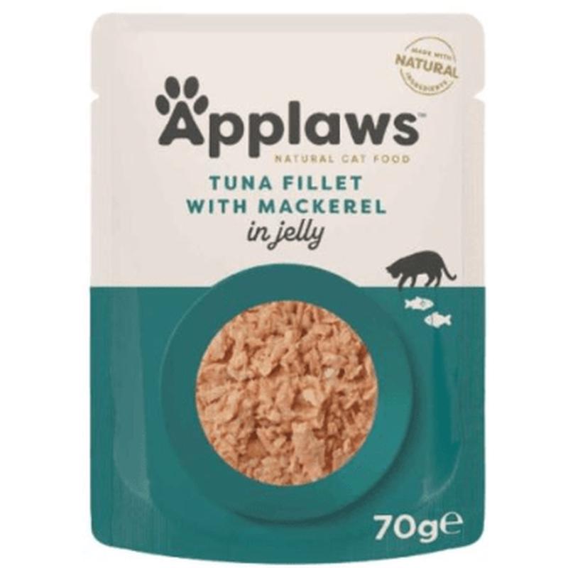 Applaws Tuna and Mackerel in Jelly 70gr