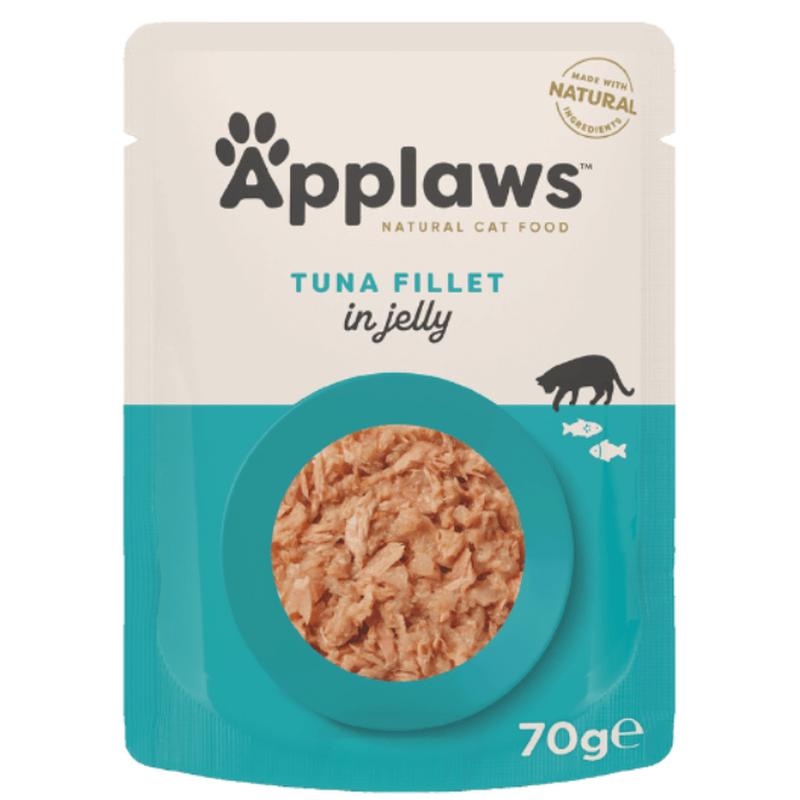 Applaws Tuna Fillet in Jelly 70gr