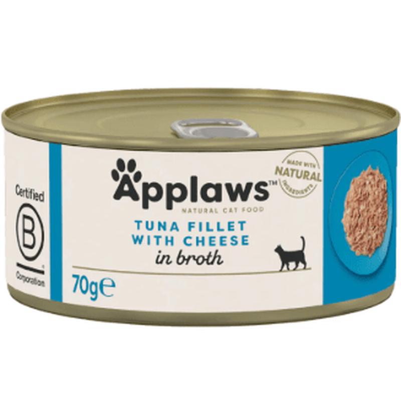 Applaws Tuna Fillet with Cheese 70gr