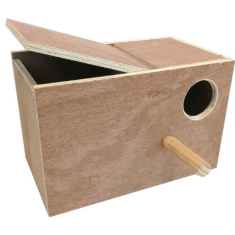 Pet Cup Wooden Lovebird Nest