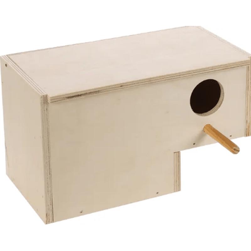 Pet Cup Wooden Nest for Diamond Gouldian