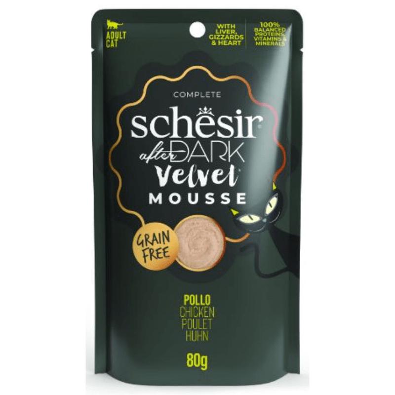 Schesir After Dark Chicken - Velvet Mousse 12x80gr
