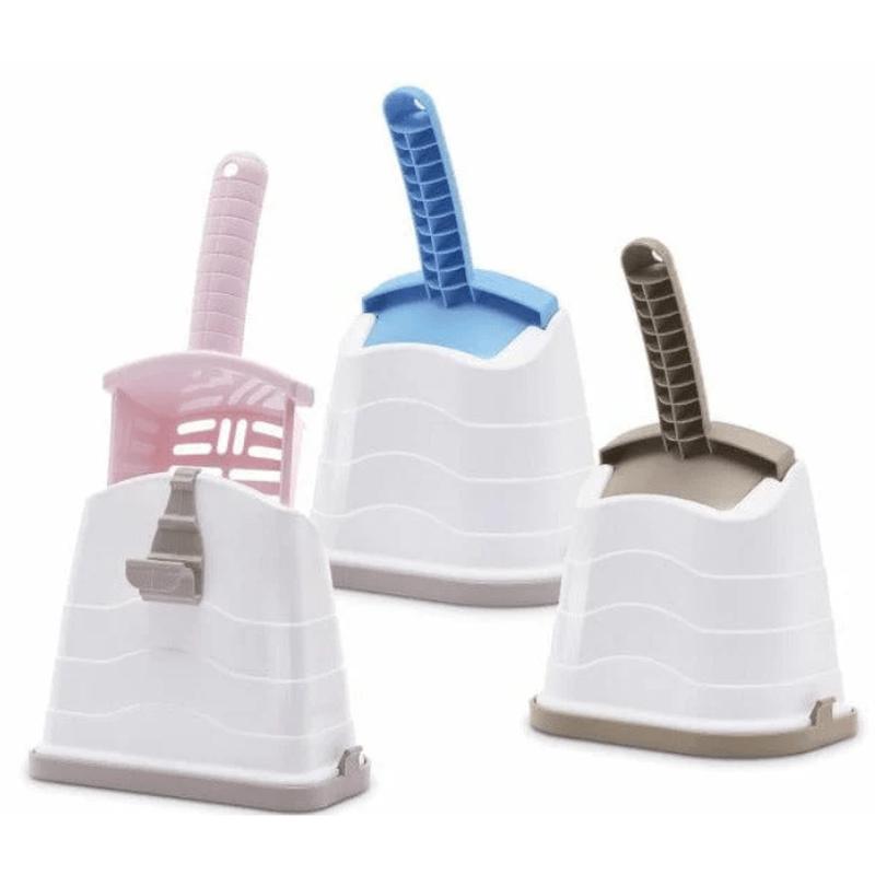 Romeo Plastic Litter Scoop with Container