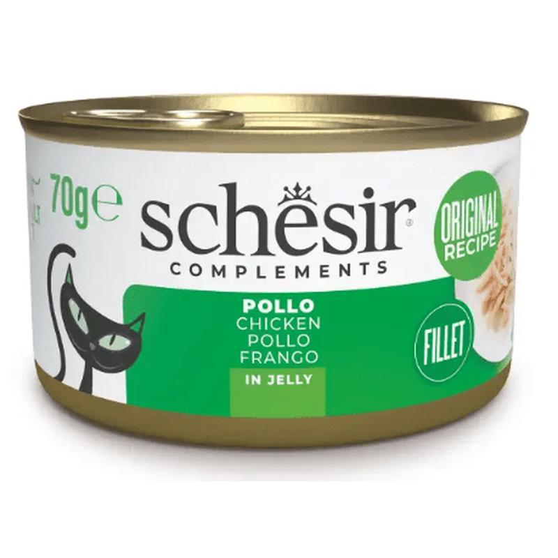 Schesir Complements Chicken Fillets in Jelly 70gr
