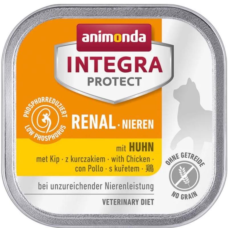 Animonda Integra Protect Cat Moist Renal Chicken 100gr