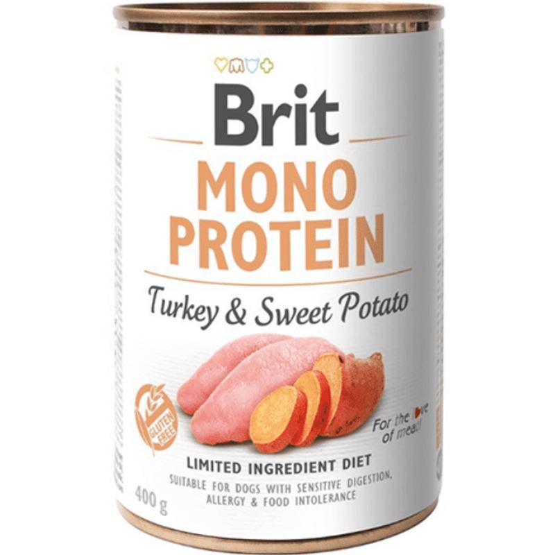 Brit Mono Protein Turkey & Sweet Potato 400gr