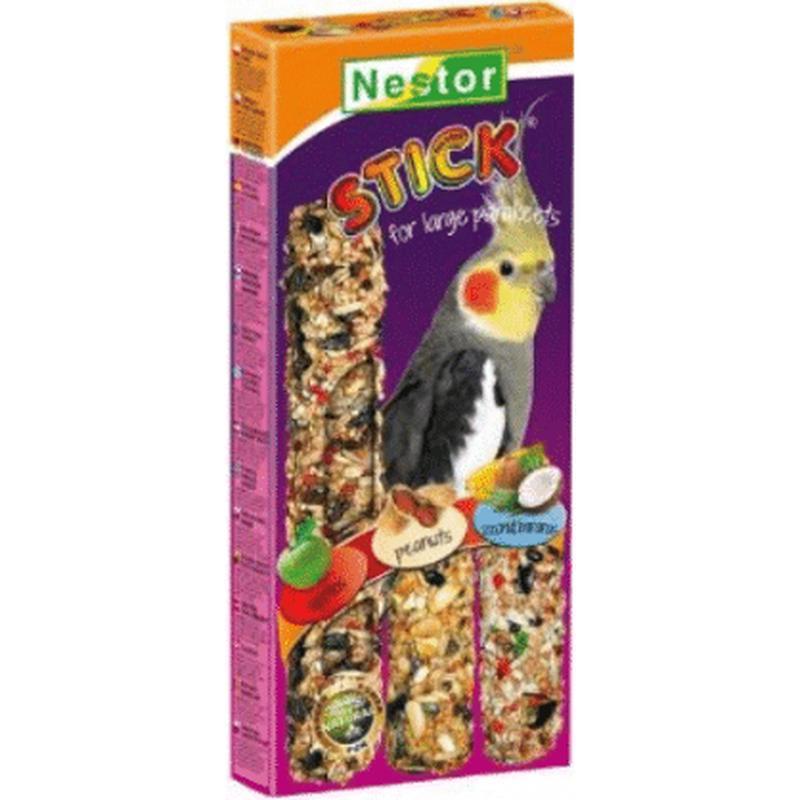 Nestor Cockatiel Sticks Apple, Peanuts, & Coconut with Banana x3