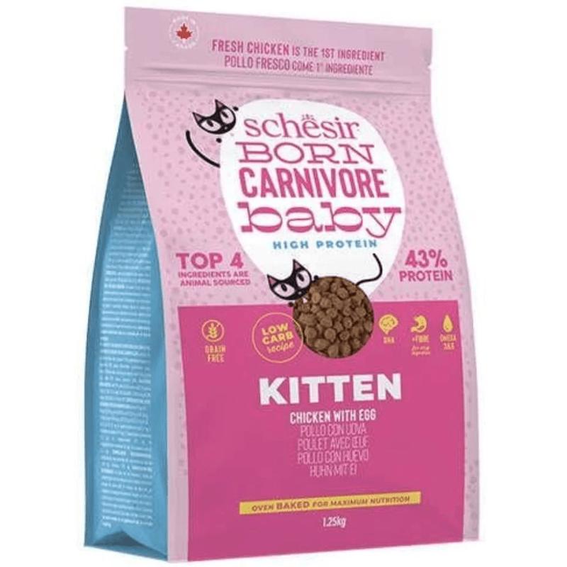 Schesir Carnivore Kitten Chicken & Egg 1.25kg