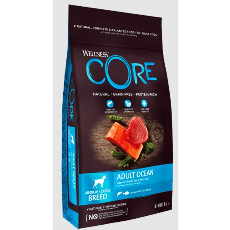 Wellness Core Medium-Large Breed Adult Ocean Salmon and Tuna 1.8kg
