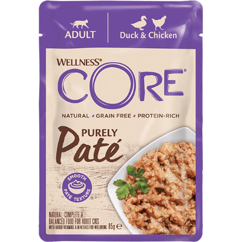 Wellness Core Purely Pate Duck & Chicken 8x85gr