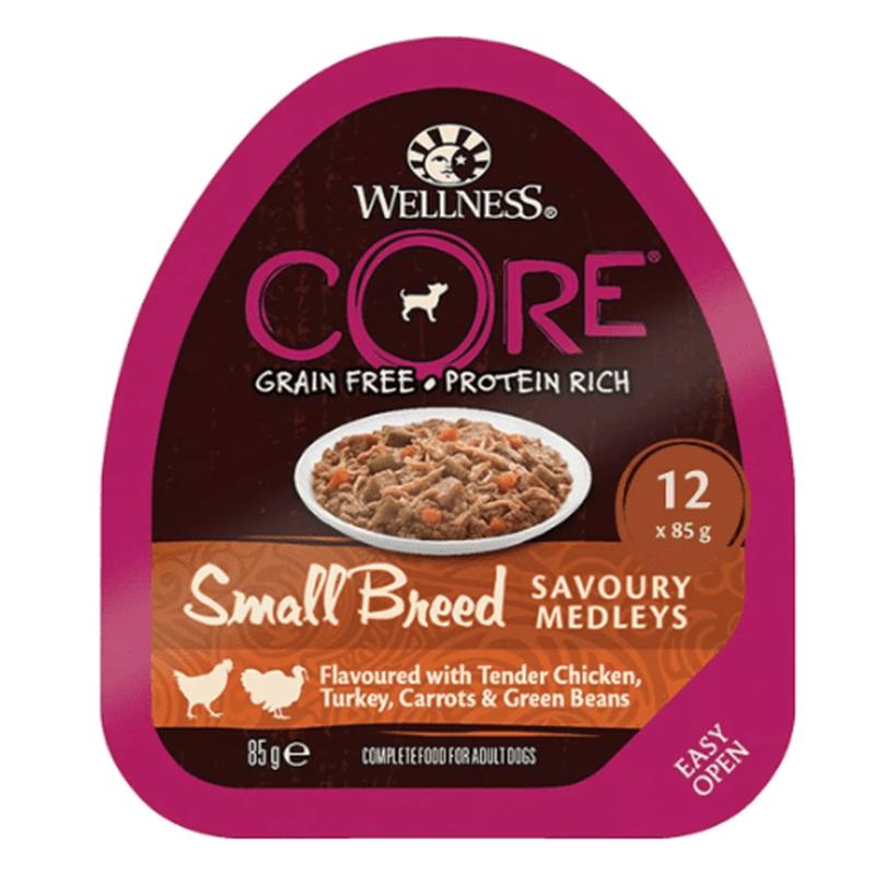 Wellness Core Small Breed Chicken & Turkey Soft Pate 85gr