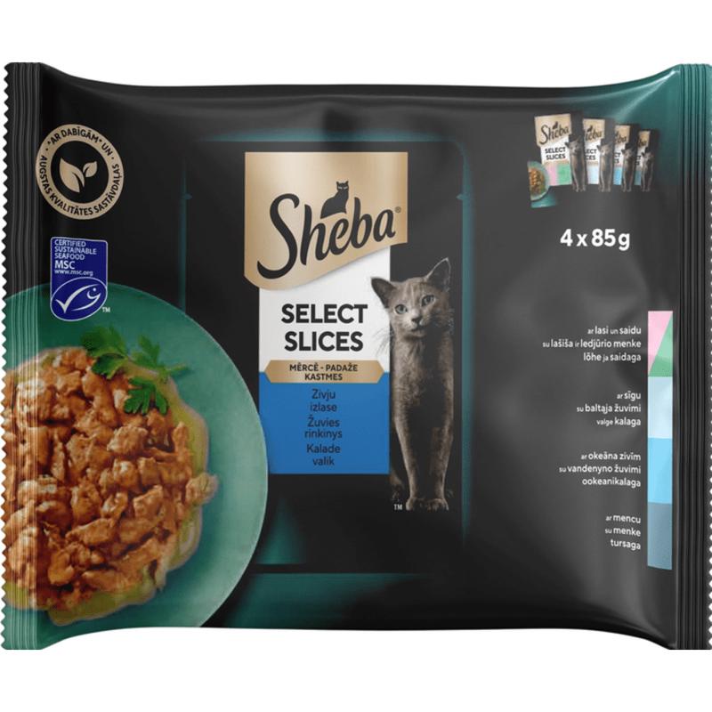 Sheba Select Slices Fish Selection 4x85gr