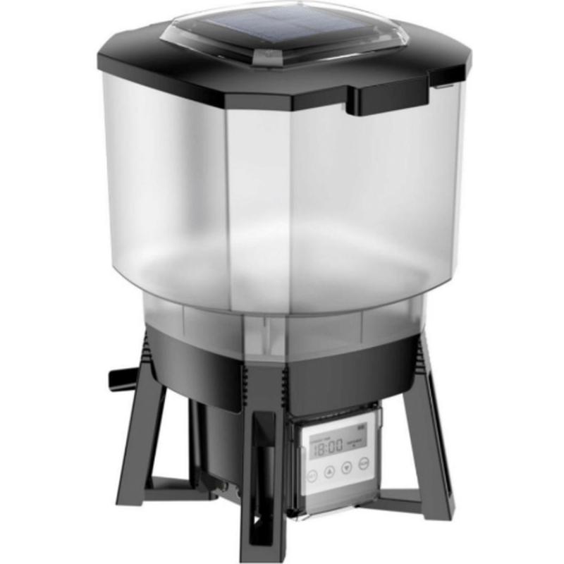 Automatic Fish Feeder for Garden Ponds 12L 38.8x30.8x47cm