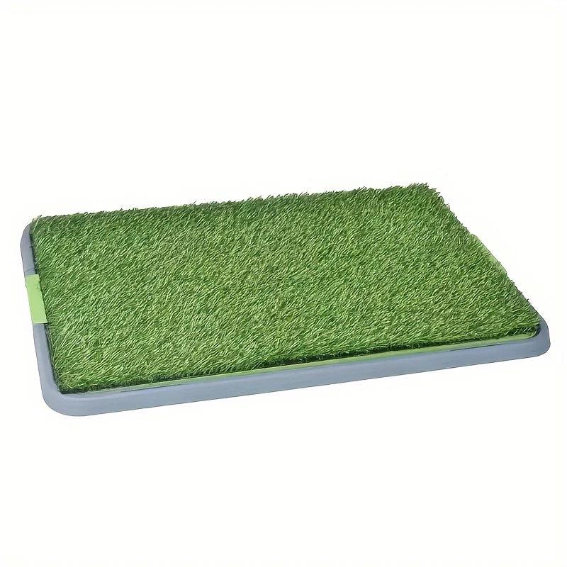 Dog Tray Toilet with Artificial Grass 68x42.5x3.5cm