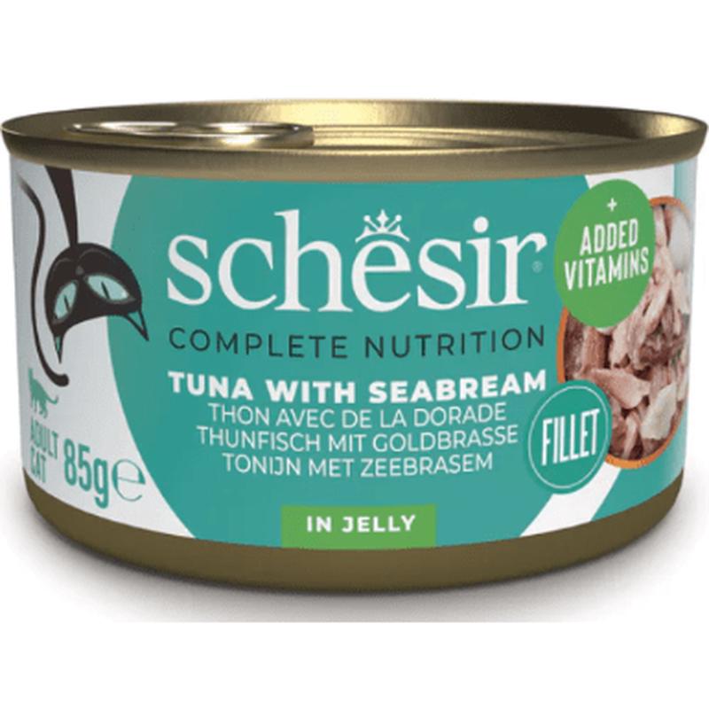Schesir Tuna with Seabream in Jelly Tin 85gr