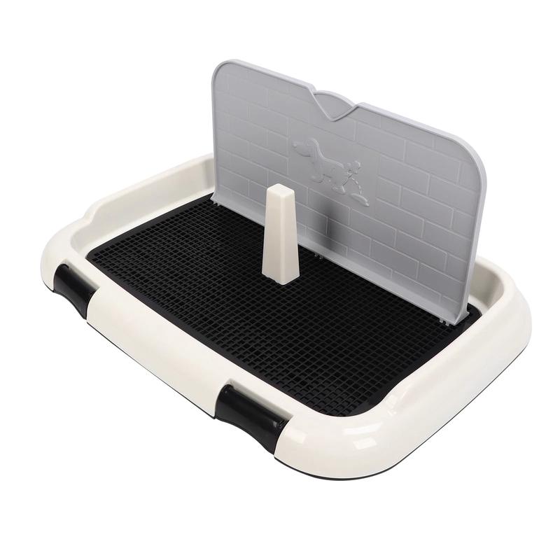 Tray Toilet with Pole & Wall For Male Dogs 69x49.2x8cm