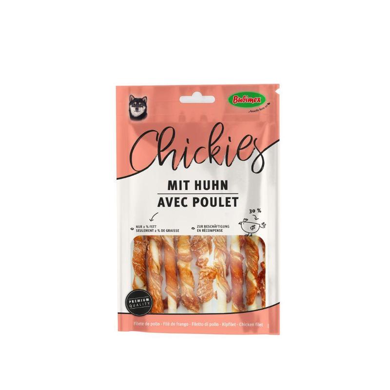 Dog Chickies 12cm 120gr - Bubimex
