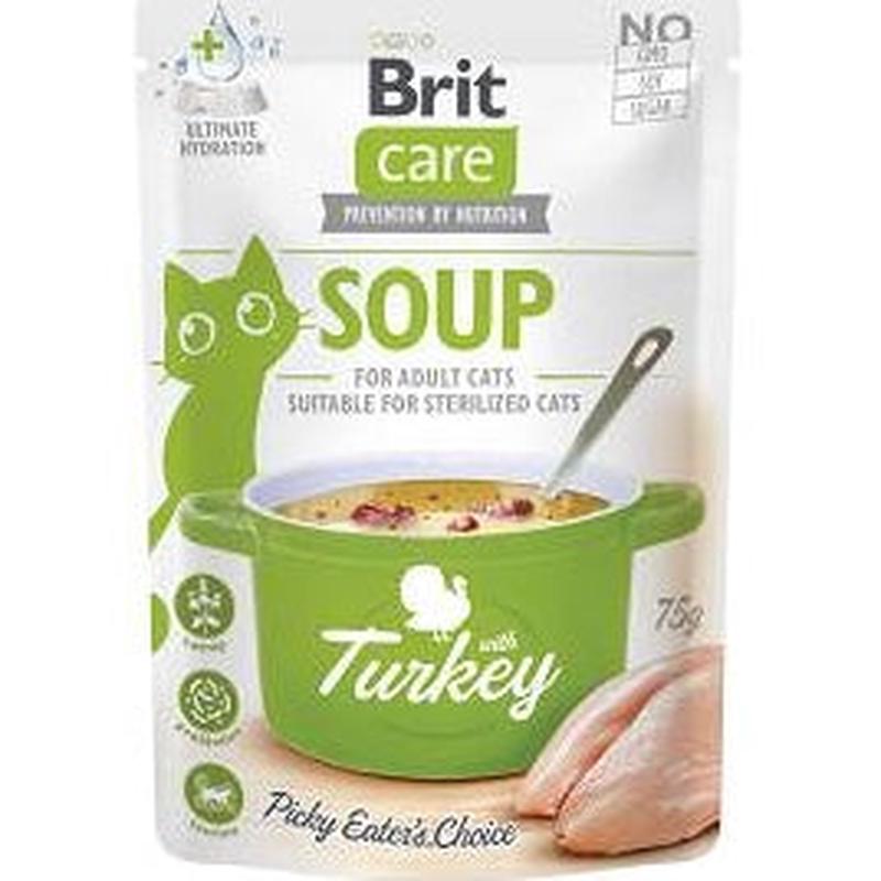 Brit Care Cat Soup with Turkey 75gr