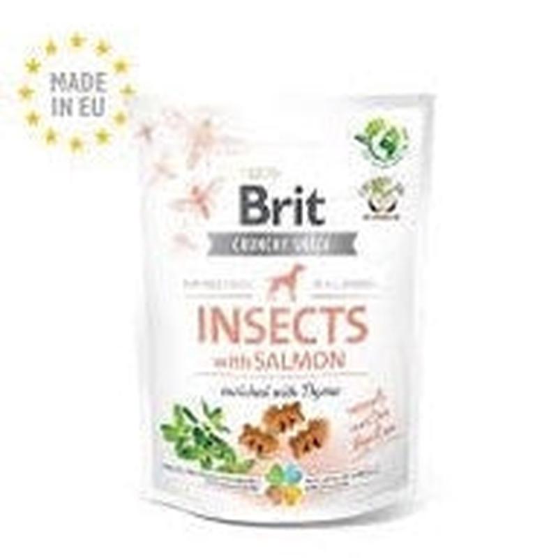 Brit Care Crunchy Crackers with Insects & Salmon 200gr