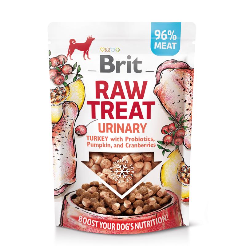 Brit Raw Treat Urinary with Probiotics, Pumpkin & Cranberries 40gr