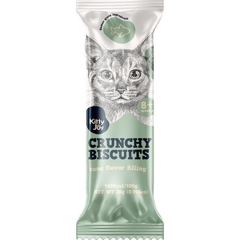 Kitty Joy Crunchy Biscuits with Tuna Filling 20gr