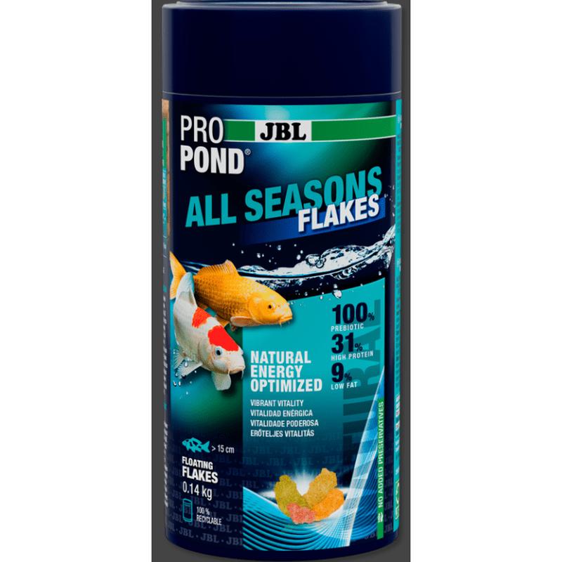JBL All Seasons Pond Flakes 1L 140gr