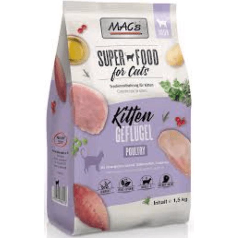 Macs Kitten Dry Food Poultry 1.5kg