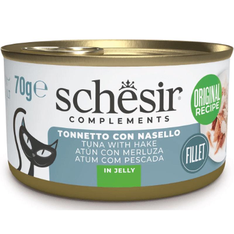 Schesir Complements Tuna with Hake Tin 70gr