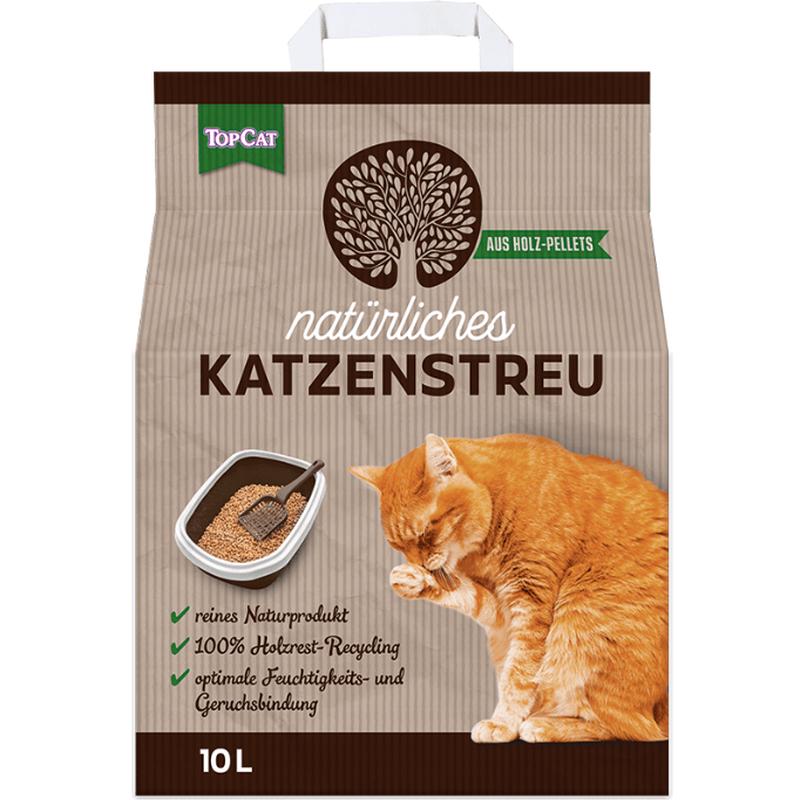 Top Cat Wood Pellets 10L