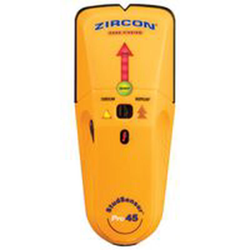Zircon StudSensor Series Stud Finder, 19 mm Detection, Detects Metal/Wood (69585)