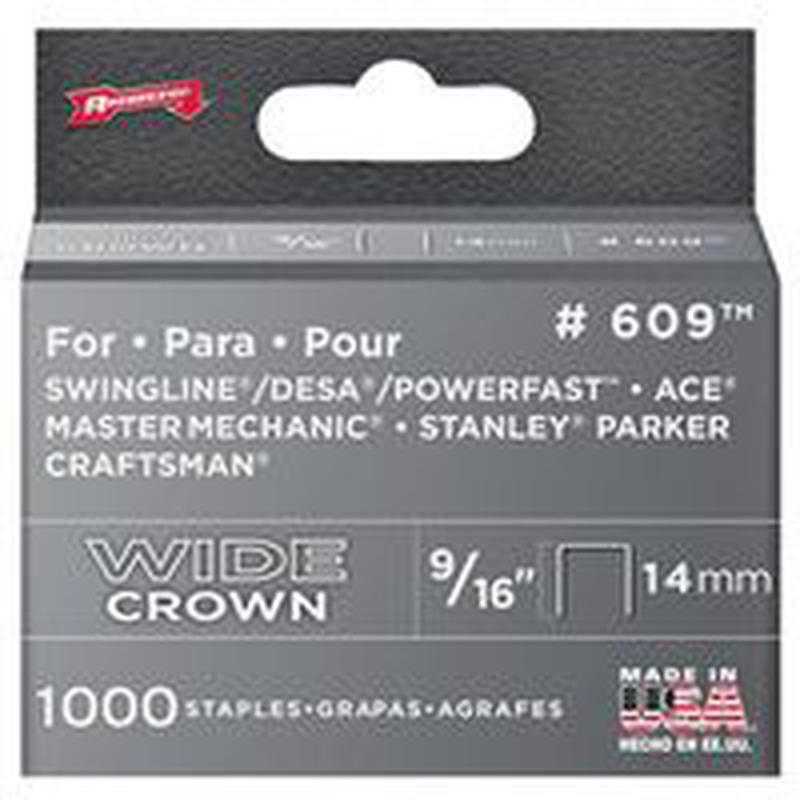 1000PK 9/16" HD Staple