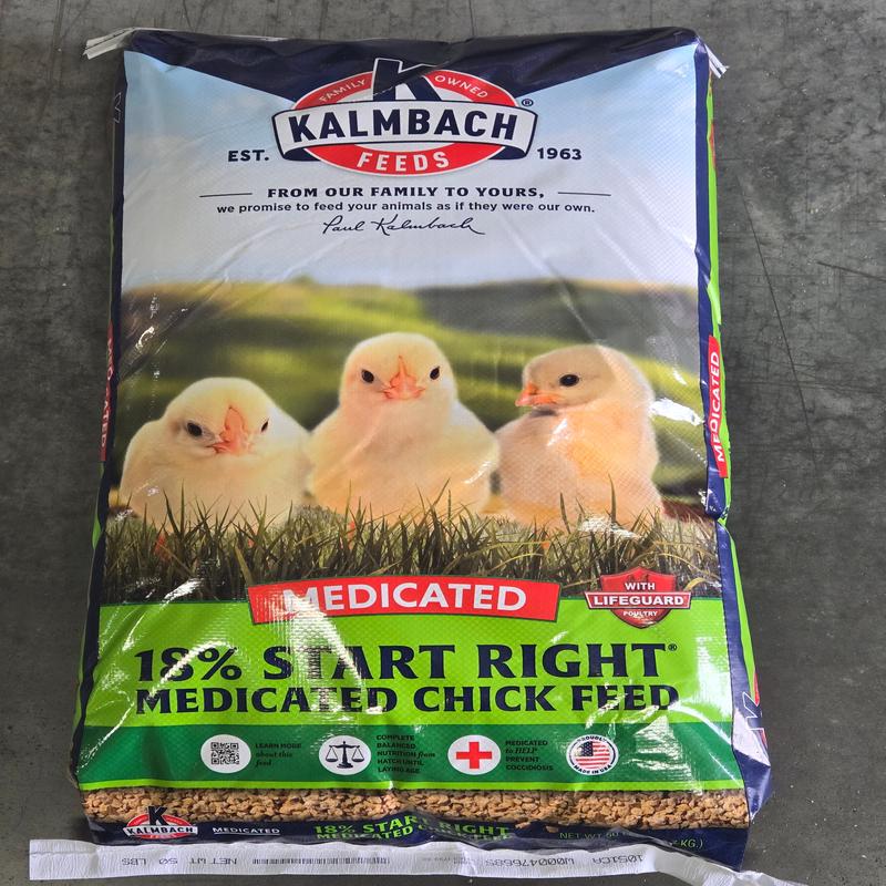 18 Med. Chick Starter 50#