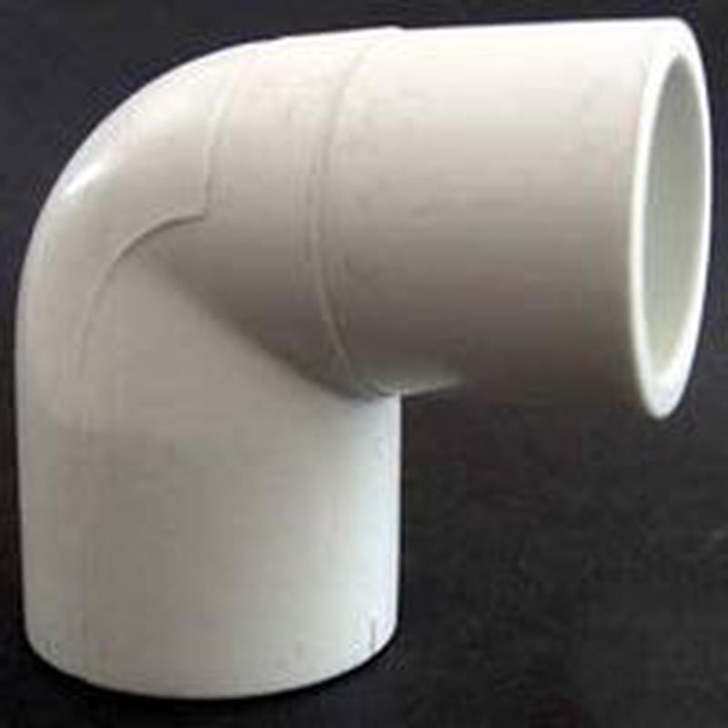 Xirtec 140 435548 Street Pipe Elbow, 1-1/2 in, Spigot x Socket, 90 Deg Angle, PVC, White, SCH 40