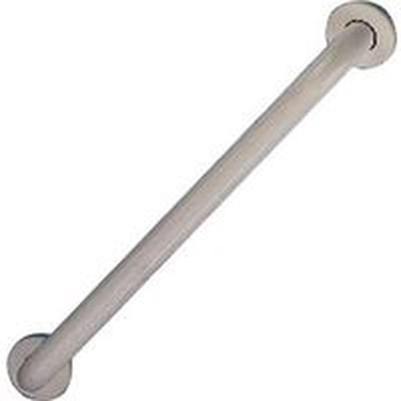 24" White Heavy-Duty Grab Bar