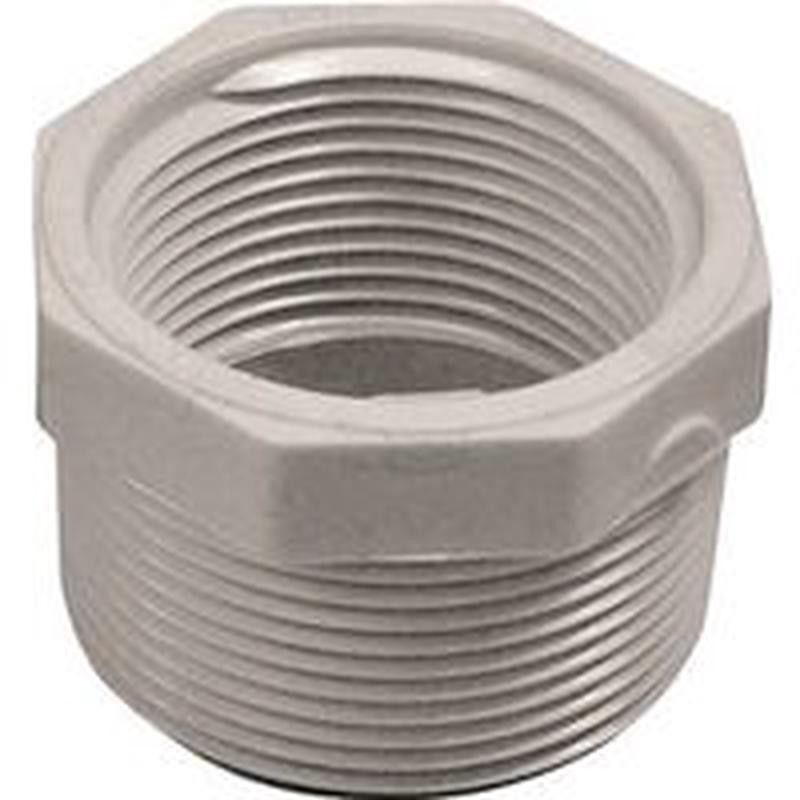 Xirtec 140 Reducing Bushing, 1-1/2 x 1-1/4 in, MPT x FPT, White, SCH 40, 150 psi Pressure