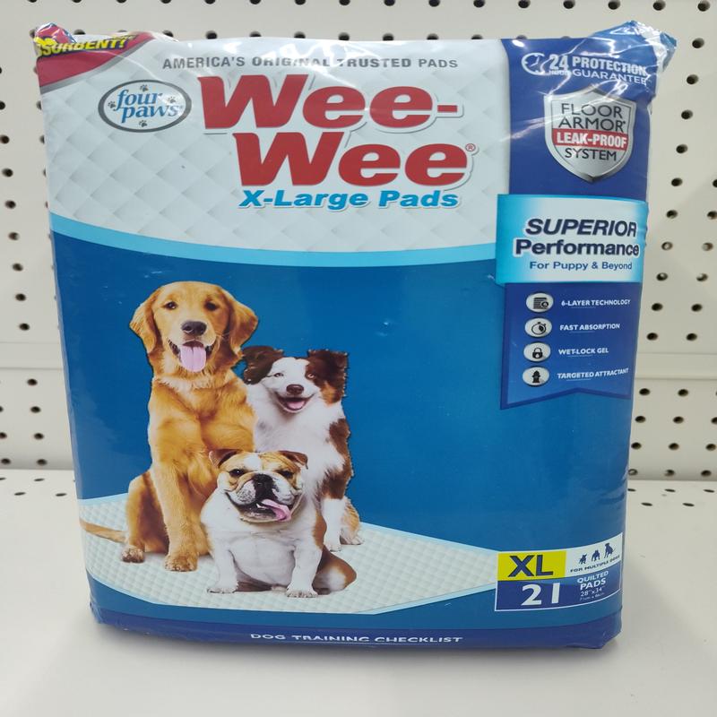 21pk X-Lg Wee-Wee Pads