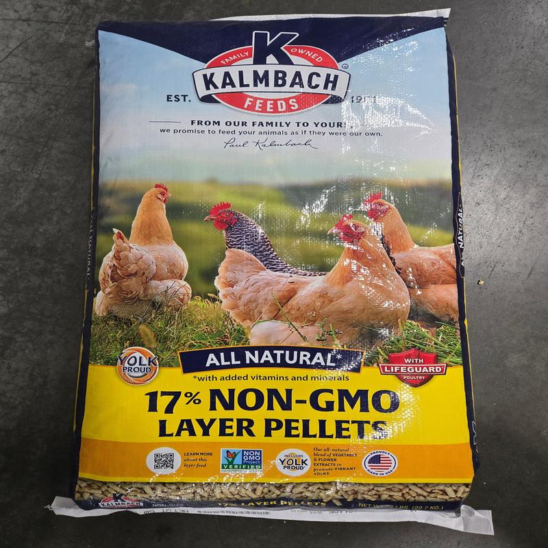 17 Non-GMO Layer Pellet