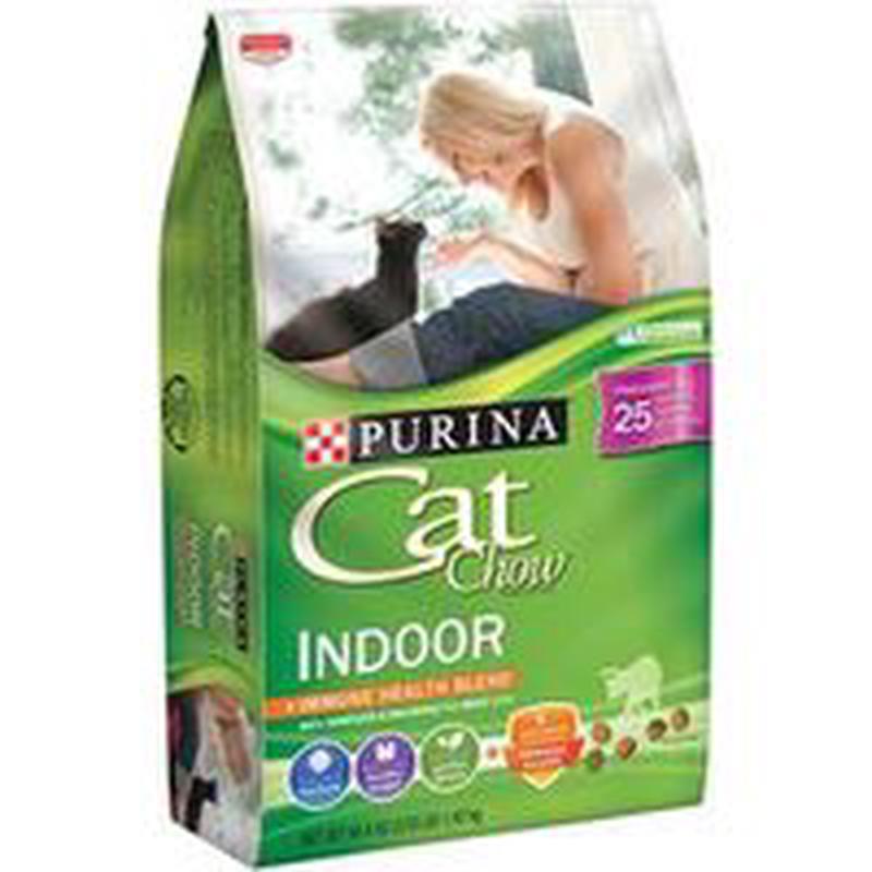 Purina Cat Food, Adult, Chow Indoor, 3.15 lb Bag